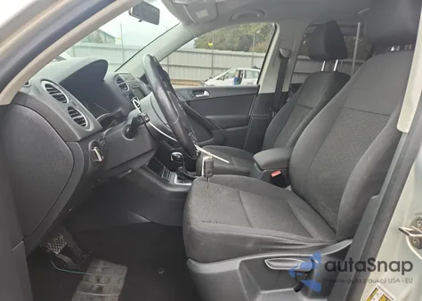 2015 Volkswagen Tiguan S из США, поврежденный, VIN WVGAV7AX6FW593469